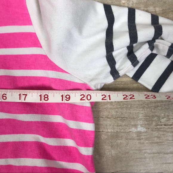 J. Crew Pink and White Striped Top - Picture 7 of 10